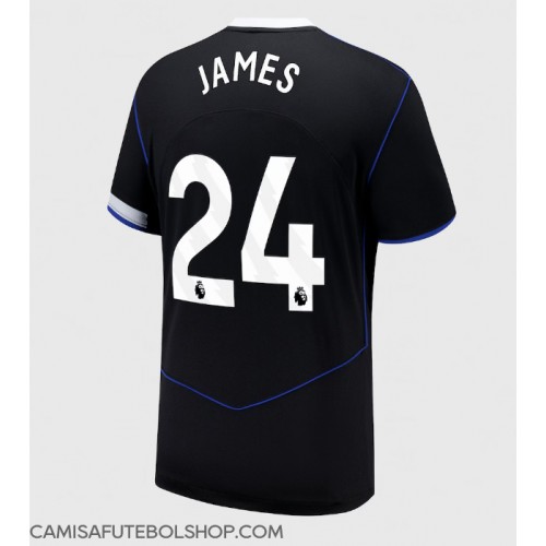 Camisa de time de futebol Chelsea Reece James #24 Replicas 3º Equipamento 2025-26 Manga Curta Camisa de time de futebol Chelsea Reece James #24 Replicas 3º Equipamento 2025-26 Manga Curta
